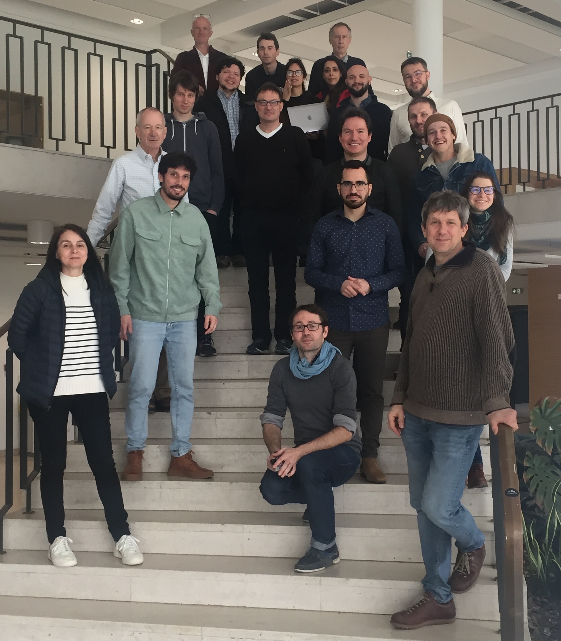 Group photo of Poroelasticity Minisymposium 2023 in Bochum